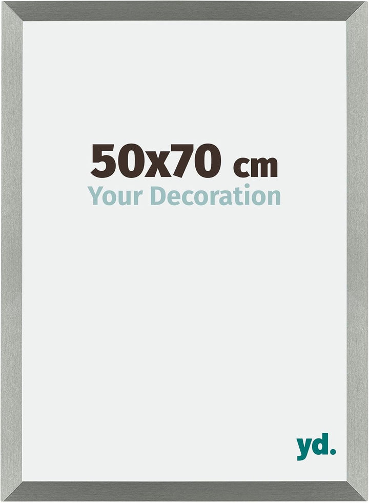 yd. Your Decoration - Bilderrahmen 50x70 cm - Bilderrahmen aus MDF mit Acrylglas - Antireflex - Ausg