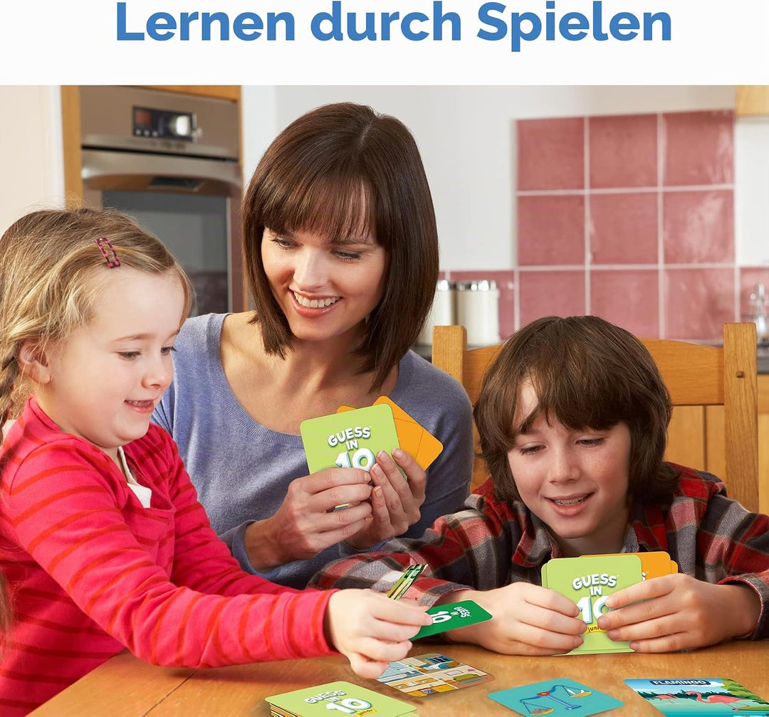 Skillmatics Kartenspiel: Guess in 10 Junior Animals &amp; Inside My House Combo | Geschenke, super lusti