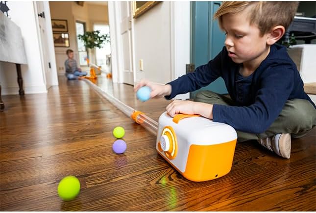 Fat Brain Toys Air Toobz Mega Run, Erweiterungsset für Luftrohrbahn mit 30,5 m Schlauch, 6 Verbinder