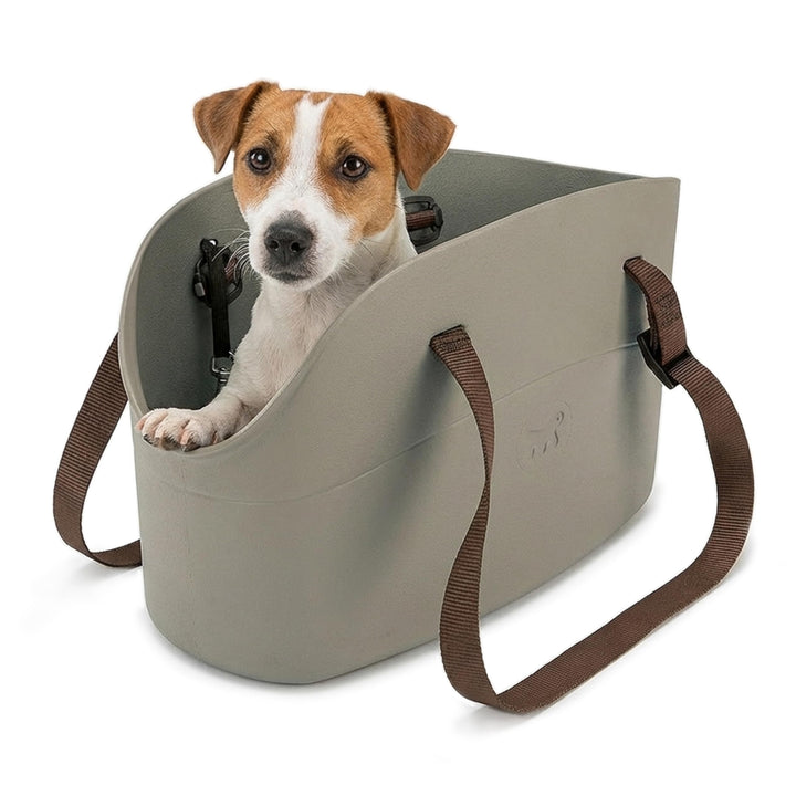 Ferplast 79505012 Hundetragetasche, Masse: 43,5 x 21,5 x 27 cm, grau 150 ml (1er Pack) Sommer :Ueber