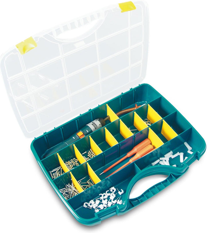 Tayg 024009 Etui mit beweglichen Trennwänden Nr Sortimentskasten 24-26/460 x 350 x 81 mm/bis zu 26 F