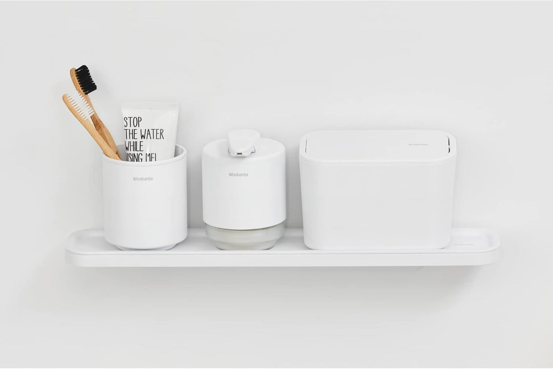 Brabantia - Mindset Badregal - Platzsparend - Wandregal für die Dusche - Bis zu 2 kg - Korrosionsbes