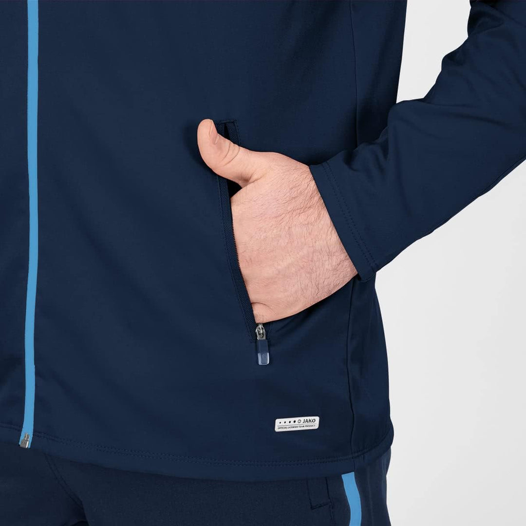 JAKO Herren Präsentationsjacke Champ 2.0 M Marine/Darkblue/Skyblue, M Marine/Darkblue/Skyblue