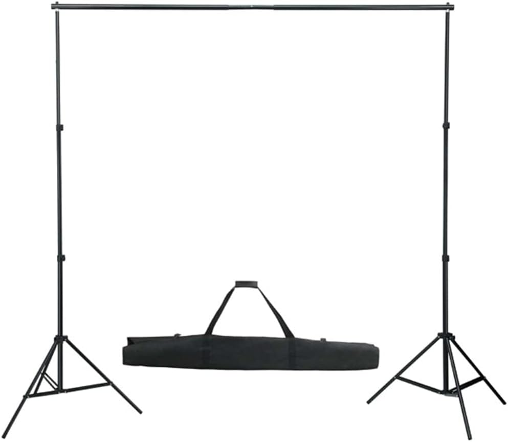 Mangloder Fotostudio-Set mit Softboxen Hintergrundsystem und Lichtstativ für Studiofotografie, Portr