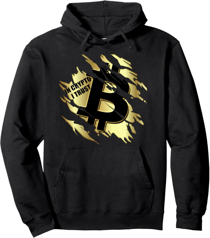 Aktien Broker Crypto Bitcoin Börse Trader Cryptocurrency Pullover Hoodie