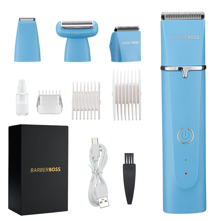 BarberBoss All-in-One Bartschneider Männer, Haarschneider Männer, Herrenpflege-Sets, Haartrimmer Män
