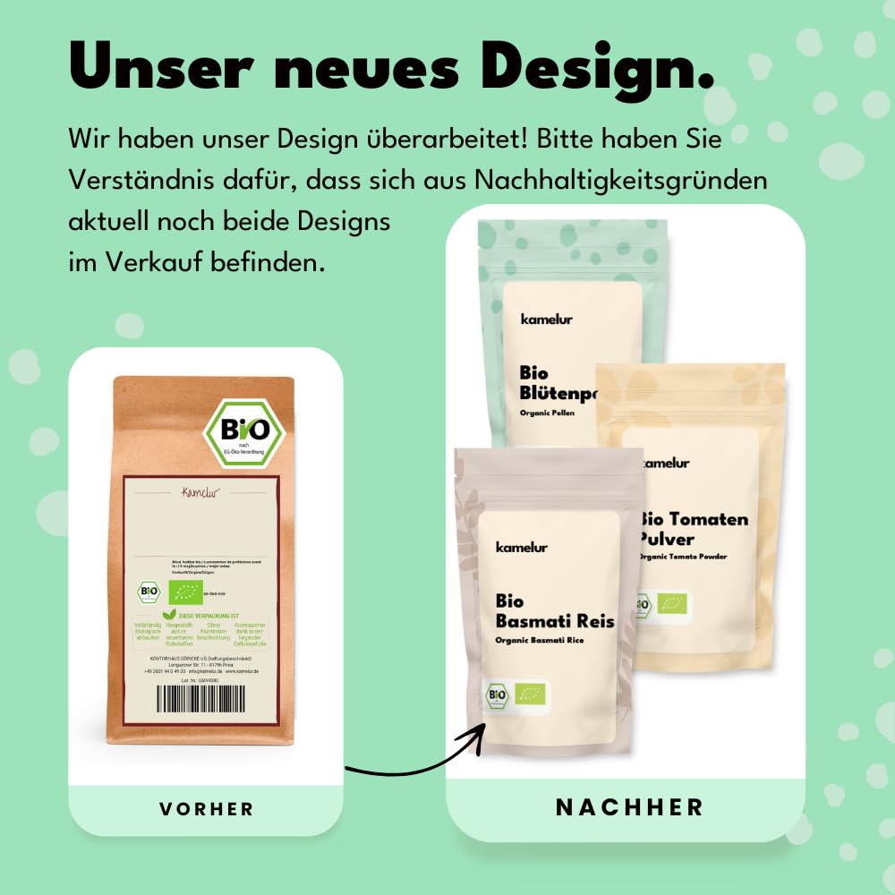 Kamelur Bio Wildheidelbeerpulver gefriergetrocknet (250g) Schwedisches Heidelbeerpulver aus Wildsamm