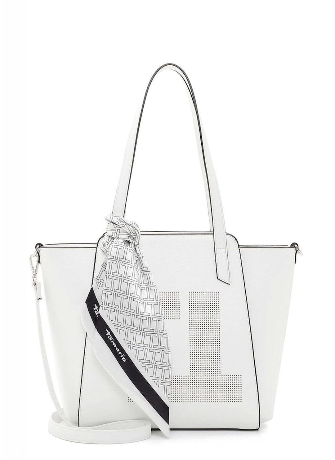 Tamaris Shopper Lana 32041 Damen Handtaschen Uni Einheitsgrösse White 300, Einheitsgrösse White 300