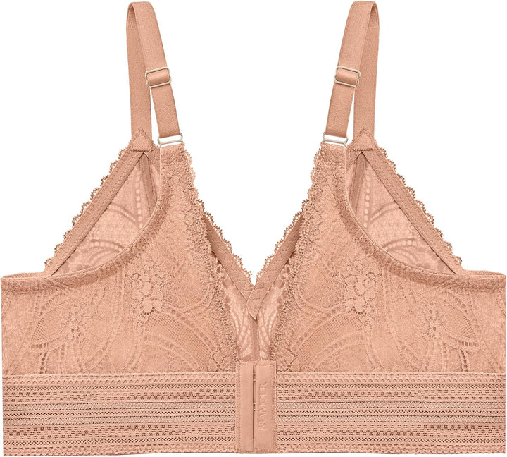 Glamorise Damen Full Coverage Bra, Undurchsichtige 75C Cappuccino, 75C Cappuccino