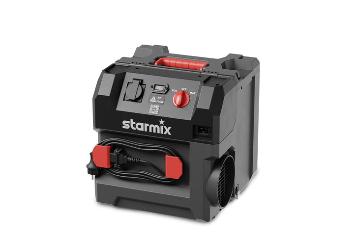 starmix Aeroxx 750 - Luftreiniger für die Baustelle & gesundheitsschädlichen Feinstaub | HEPA H13 Fi