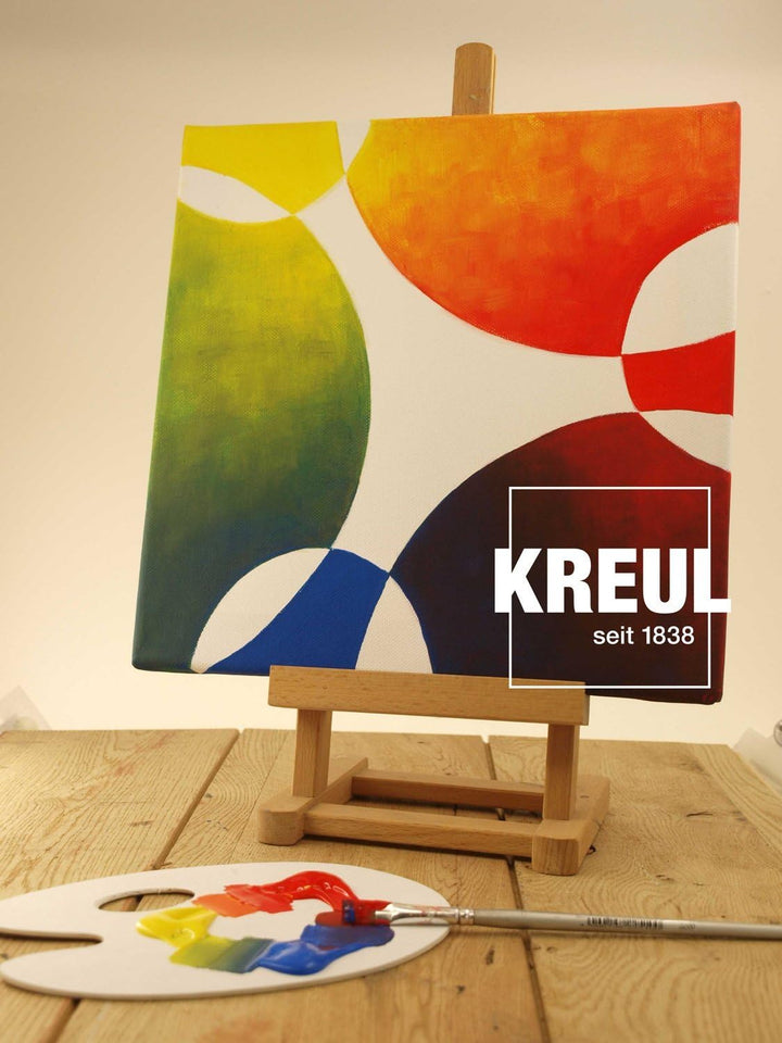 KREUL 84170 - Solo Goya Acrylic im Set, 10 Farben je 100 ml, cremige vielseitig einsetzbare Acrylfar