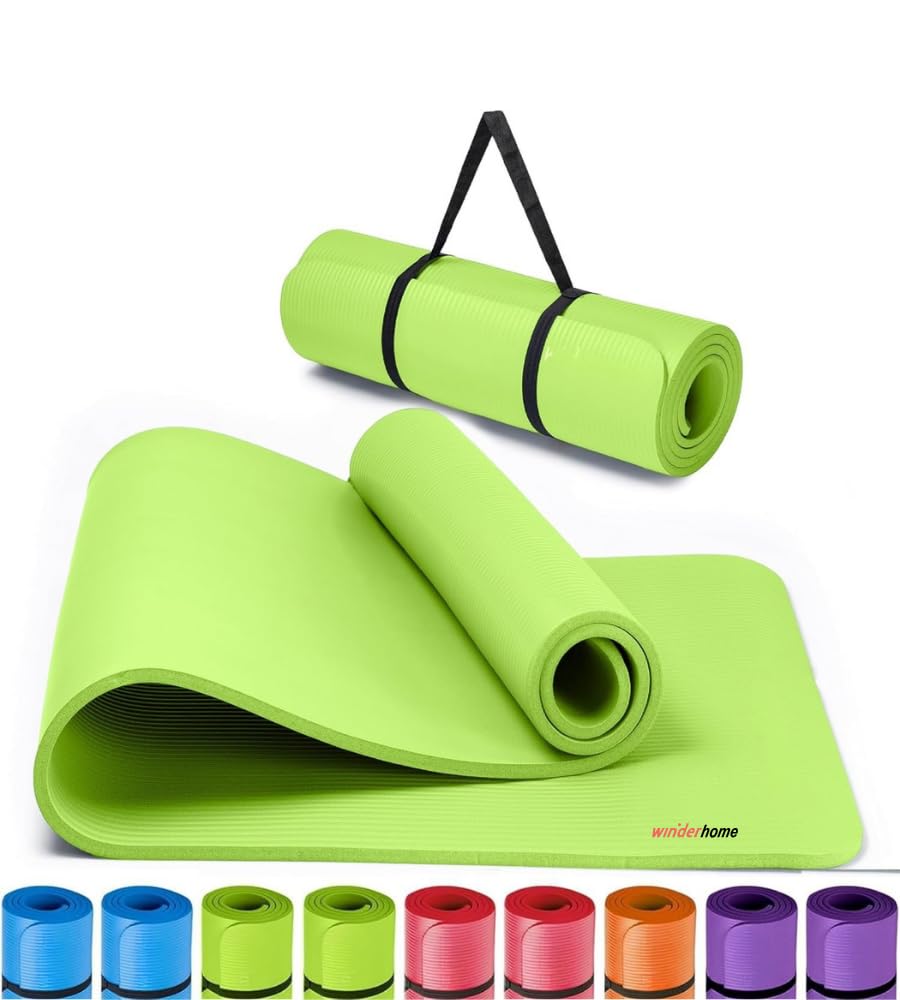 Yogamatte, Fitnessmatte Rutschfest Und Trainingsmatte, Yoga Matte Dicker, Sportmatte Dicke, Gym Matt