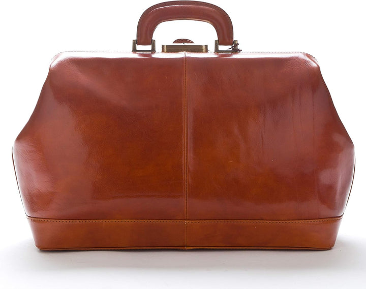 DD Firenze D&D - Arzttasche Classic - Made in Italy Marrone, Marrone