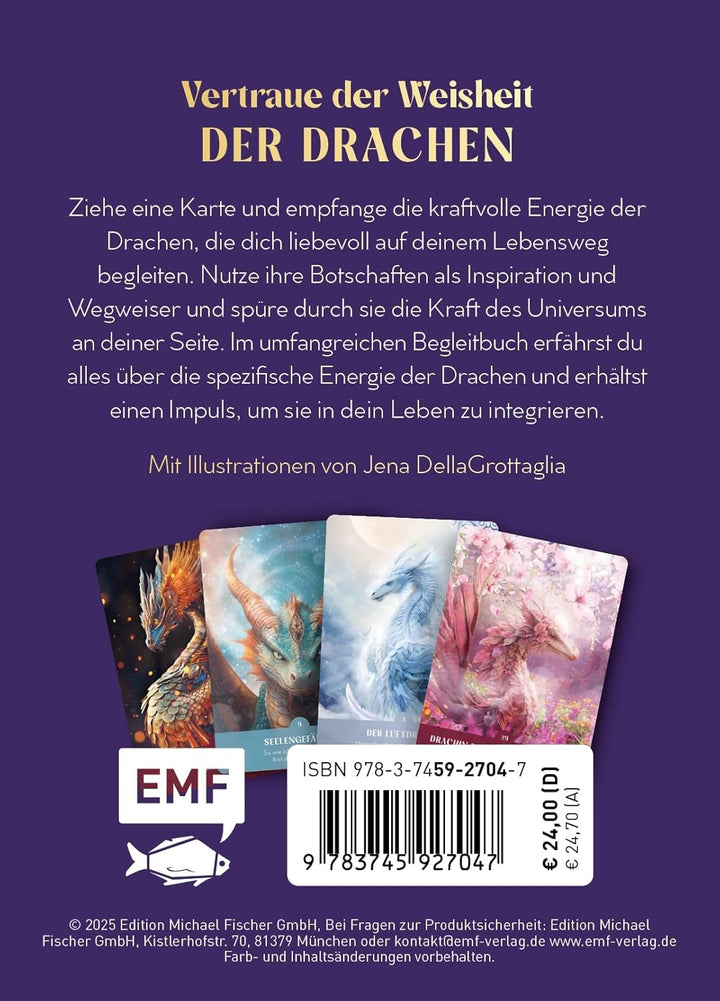 Orakel-Kartenset: Drachen-Orakel | Nutze die Energie deiner Drachengefährten und spüre die Kraft des