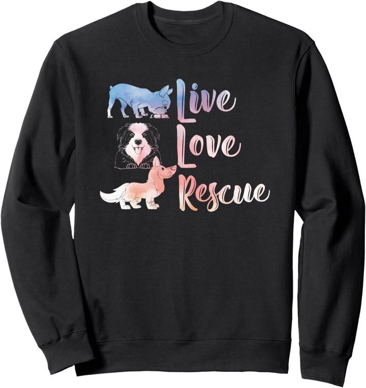 Hundebesitzer Hundehalter Tierheim Hundefreund Hunde Sweatshirt