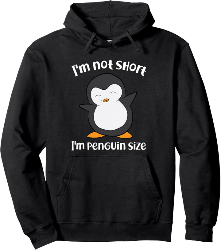 Ich Bin Nicht Klein Ich Bin Gross Wie Pinguine Pullover Hoodie