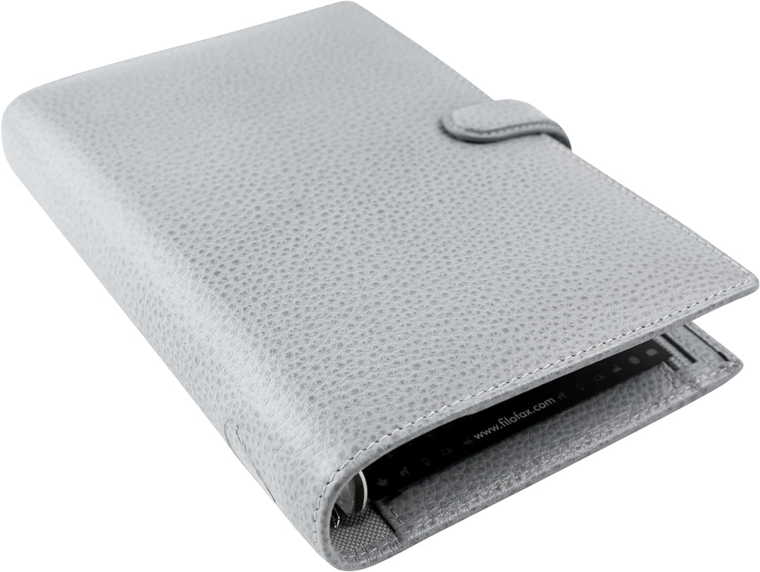 Filofax Terminplaner Organiser Leder Finsbury Personal in Slate Grey