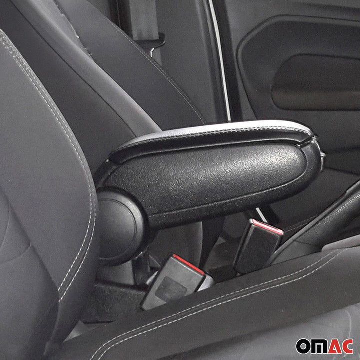 OMAC Mittelarmlehne Armlehne Mittelkonsole für VW Golf 5 2003-2009 PU-Leder ABS Beige Golf 5 2003-20