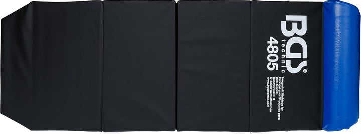 BGS 4805 | Schutzmatte | 1200 x 435 x 35 mm | faltbar | abwischbar | Mechanikermatte