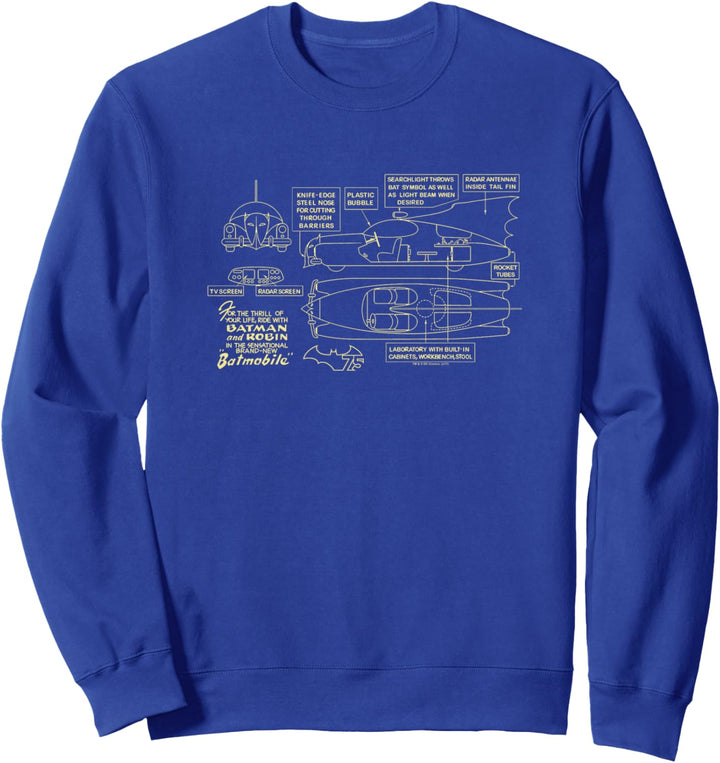 Batman Batmobile Sweatshirt