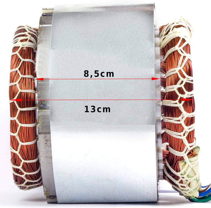 Stator Rotor Anker Wicklung 100% Kupfer Spule Generator mit 3 Phasen - Stator und Rotor für den Stro