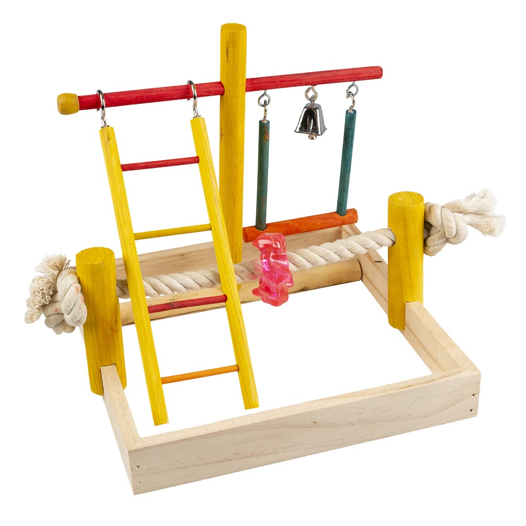 duvoplus, Spielfeld Pino 22,5 x 22,5 x 20 cm, Mehrfarbig, Vögel, Mehrfarbig