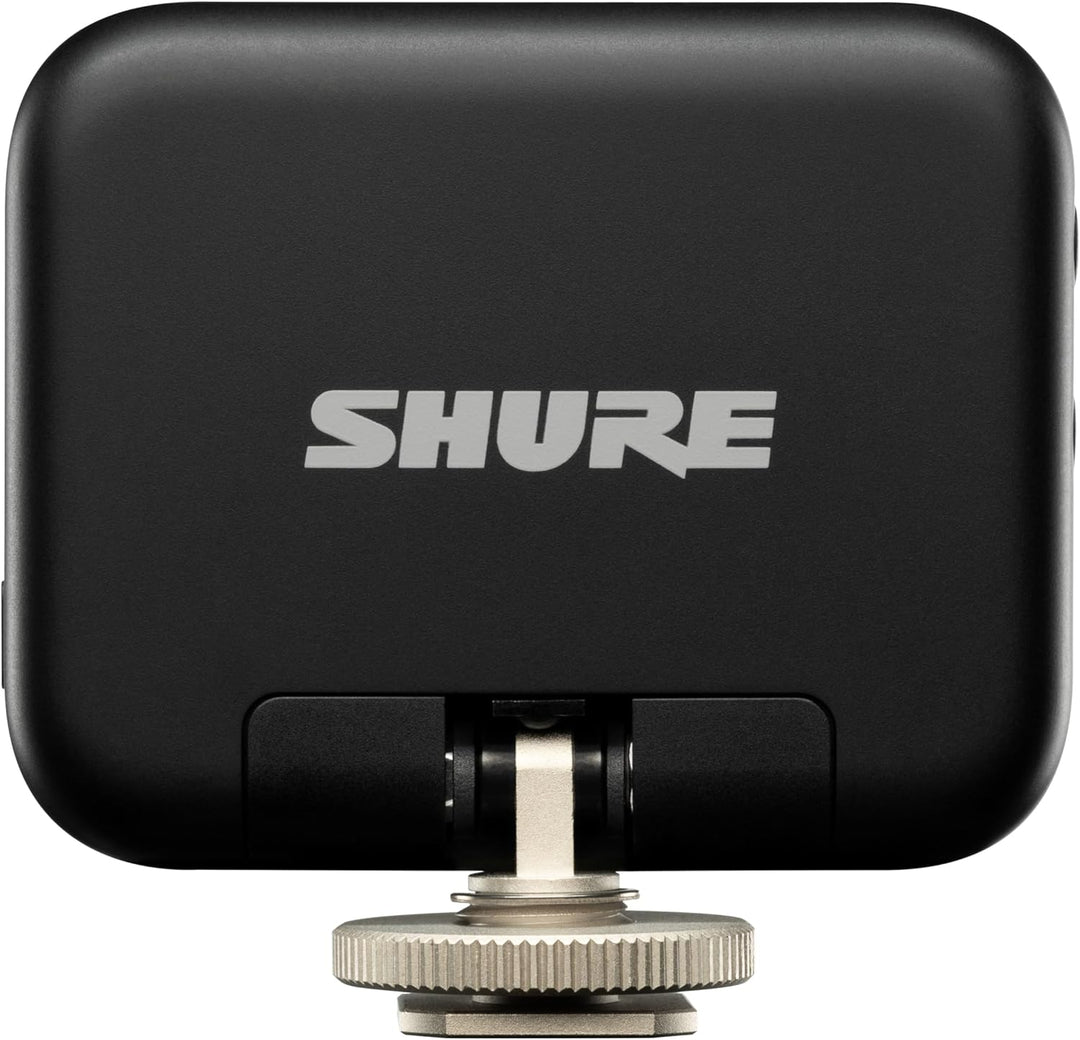 Shure MoveMic Empfänger - Kameraempfänger als Zubehörschuh für MoveMic Ansteckmikrofone, kompatibel