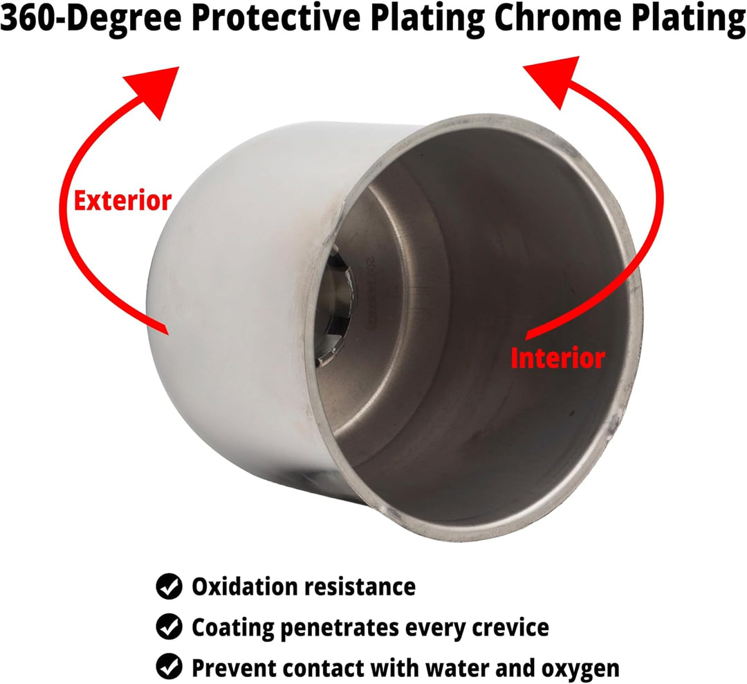 Rhinotuning 4X universelle nabenabdeckung für 84mm/3,31 Zoll Mittelbohrung Auto- LKW- oder Anhängerr