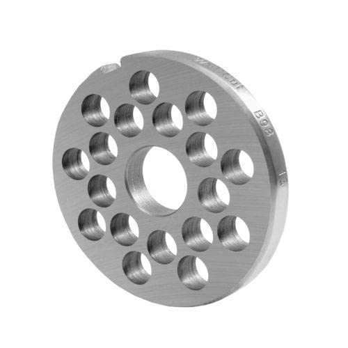 Wolfcut Lochscheiben kompatibel mit Fleischwolf Bizerba FW-N98 Werkzeugstahl (13,0 mm)