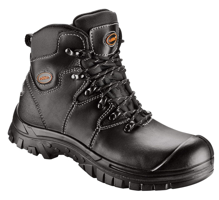ruNNex Sicherheitsstiefel S3 AquaStar wasserdichte Schnürstiefel BGR 191, Grösse 39, schwarz, 5305 3
