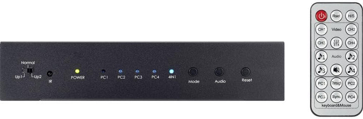 SpeaKa Professional SP-KVM-340 4 Port KVM-Umschalter