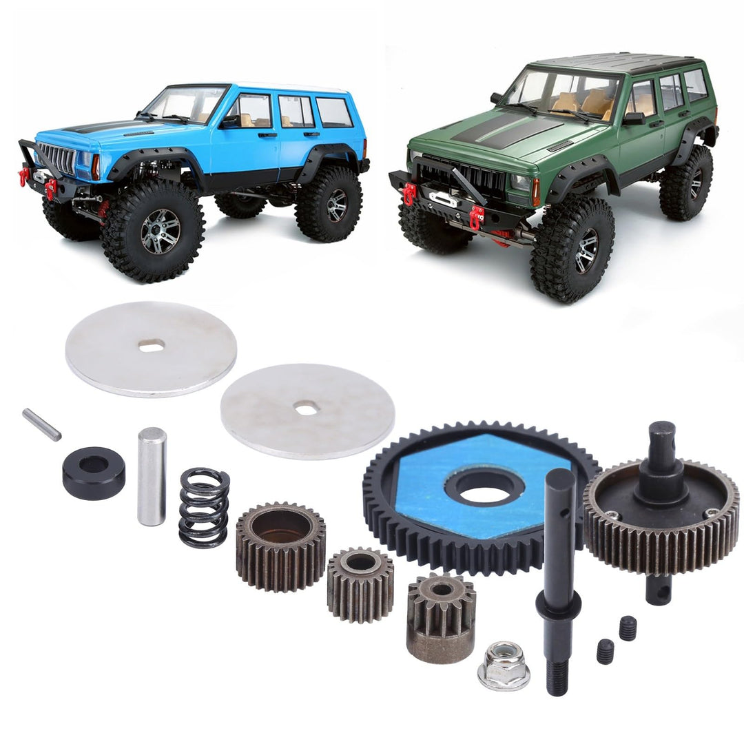 RC Getriebe, Stahl 56T RC Fahrzeug Getriebe Motorgetriebe RC Car Getriebe Mutter Zubehör 56T Hauptza