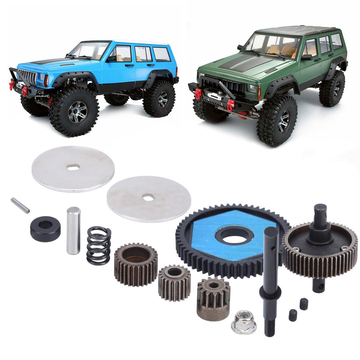 RC Getriebe, Stahl 56T RC Fahrzeug Getriebe Motorgetriebe RC Car Getriebe Mutter Zubehör 56T Hauptza