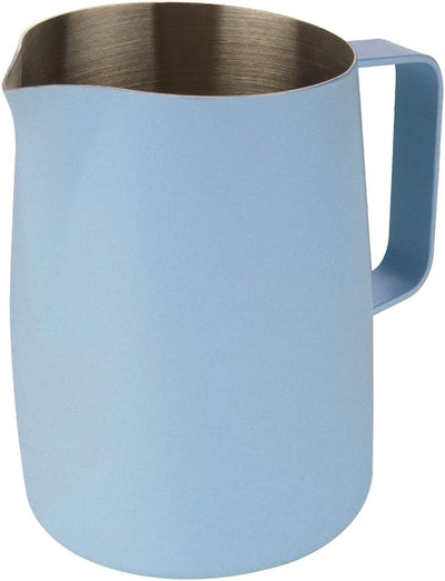 Dianoo Milchaufschäumkrug mit Griff, 600 ml, Edelstahl-Dampfkrug, Espresso-Milchaufschäumer, Tasse f