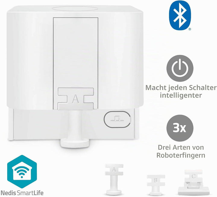 Nedis SmartLife Fingerroboter CR2 | 1000 mAh | Bluetooth® | DREI Arten von Fingern