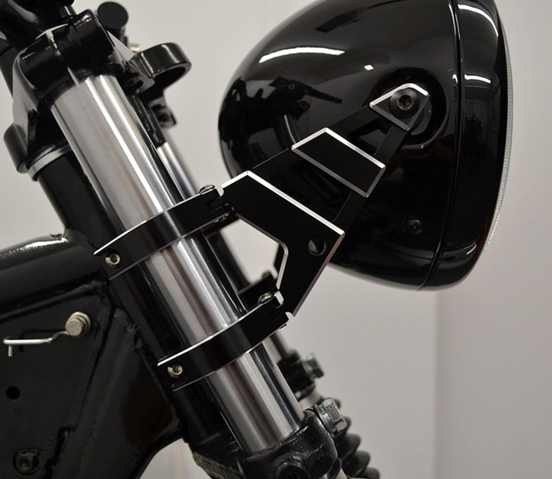 Alchemy Parts Scheinwerfer-Halter 54-55mm mit Gabel Klemmen für Motorrad - CNC Legierung - Hochwerti