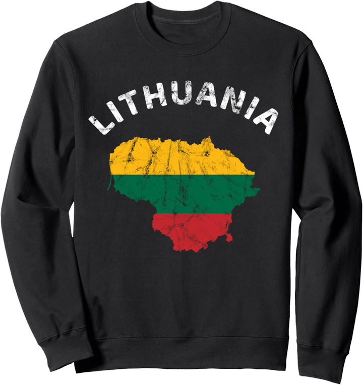 Litauen Flagge, Lithuania Flag, Lietuva, Flagge Litauen Sweatshirt