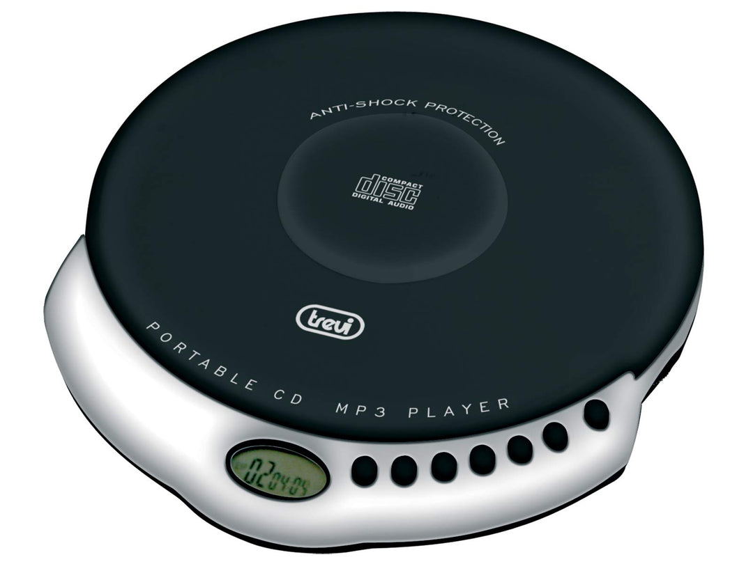 Trevi CMP 498 Personal CD Player schwarz - CD-Laufwerk (LCD, 149 mm, 25 mm, 133 mm, schwarz, a).