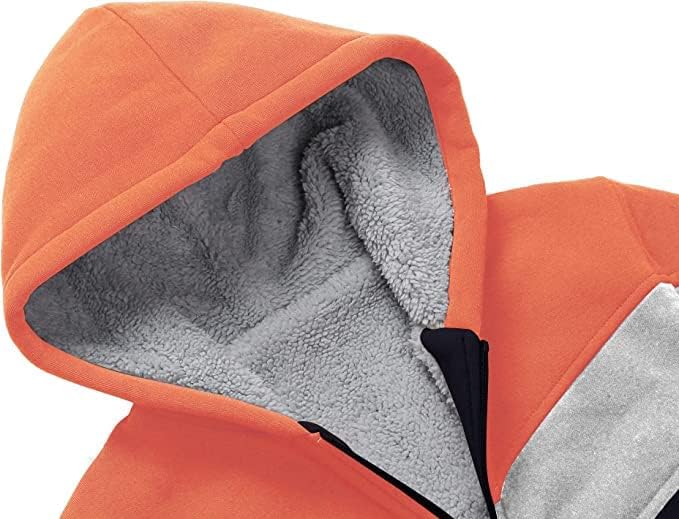 JACKETOWN Jungen Sweatjacke Gefüttert Kinder Hoodie Sweatshirt Kapuzenpullover Fleecejacke mit Kapuz