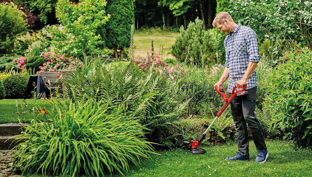 Einhell Akku-Rasentrimmer GE-CT 18/30 Li-Solo Power X-Change (18V, Schnittbreite 30 cm, Motorkopf 90