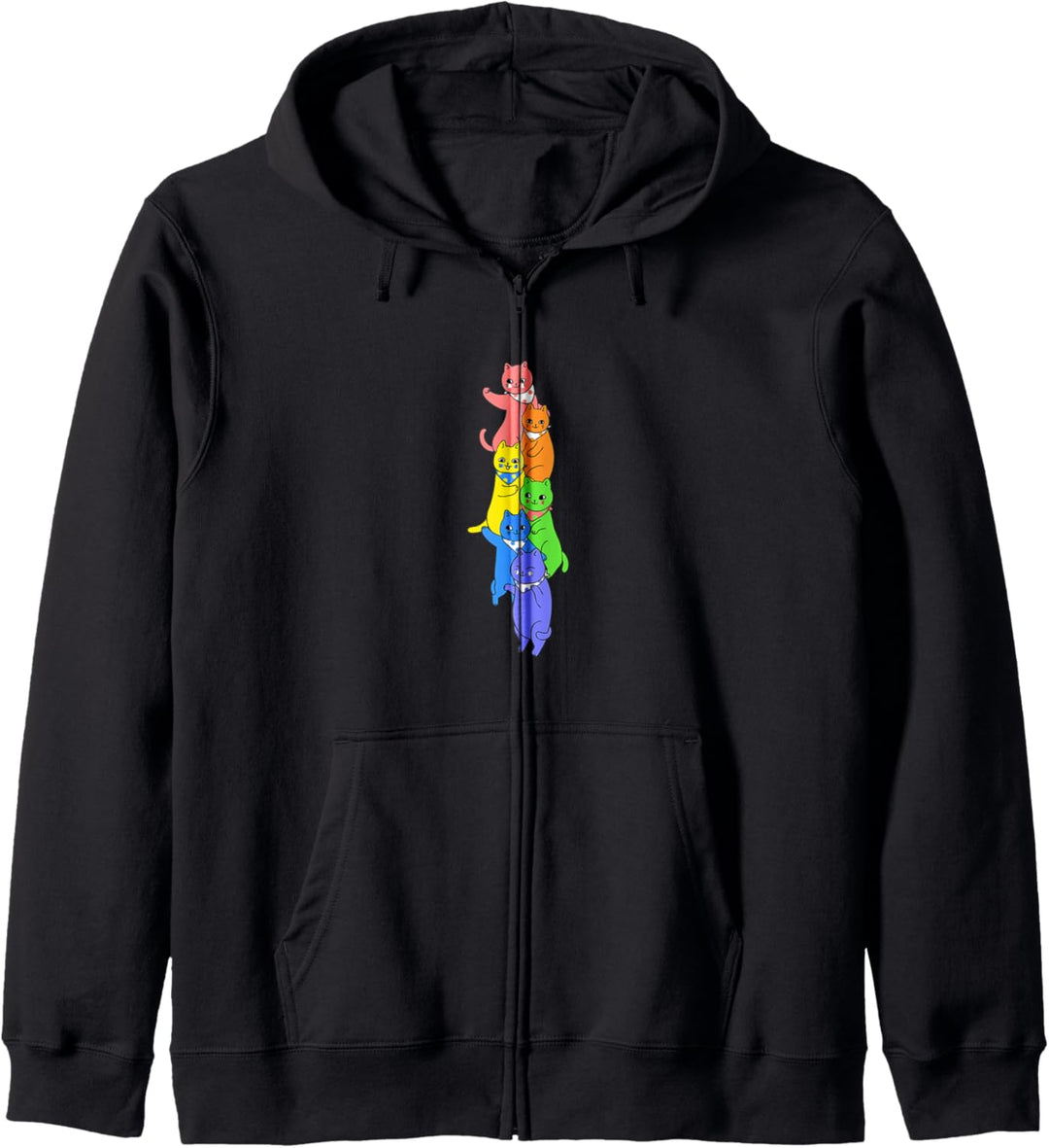 LGBT Katzen Schwul Homo Outfit LGBT Gay Homosexualität Kapuzenjacke