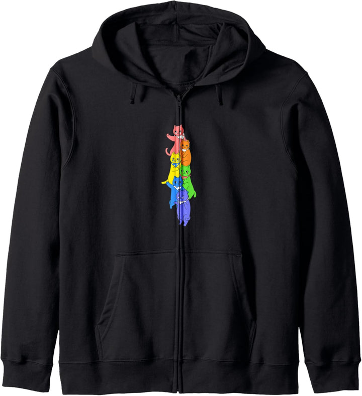 LGBT Katzen Schwul Homo Outfit LGBT Gay Homosexualität Kapuzenjacke