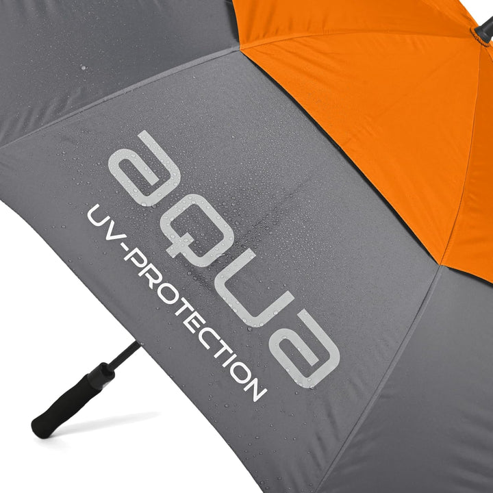 BIG MAX I-Dry Aqua Golf Regenschirm mit UV Schutz - 100% Wasserdicht (Orange)