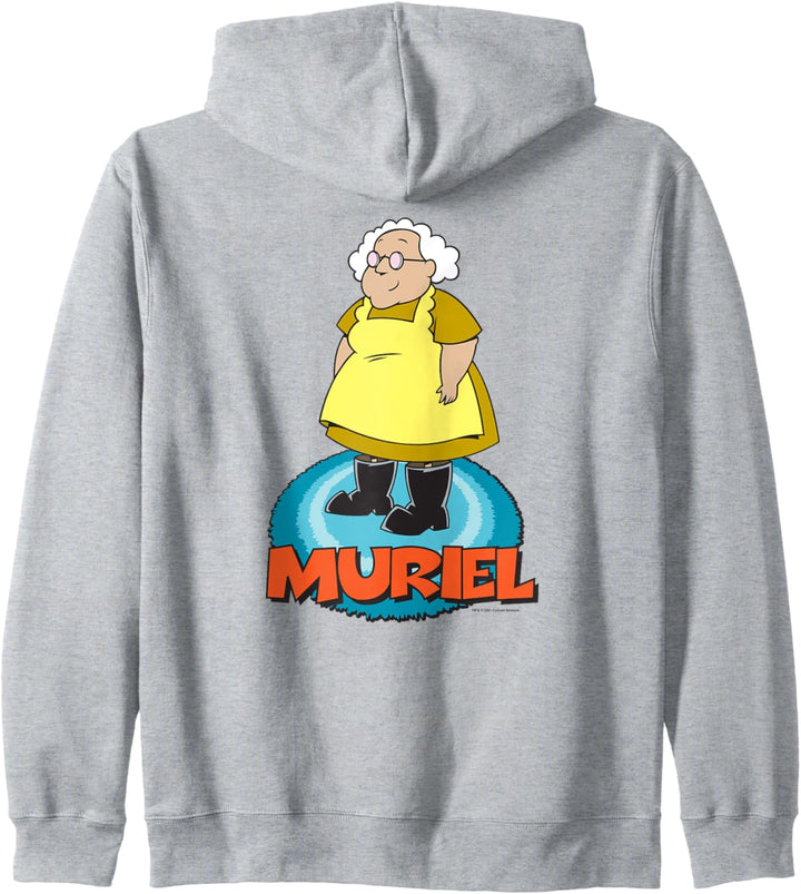 Courage the Cowardly Dog Muriel Standing Kapuzenjacke
