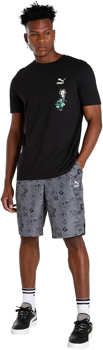 PUMA Herren Classics Super Shorts XLBlack AOP