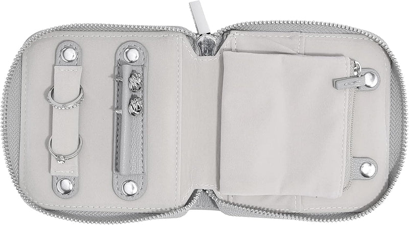 Stackers Compact Jewellery Roll Pebble Grey Grau, Grau