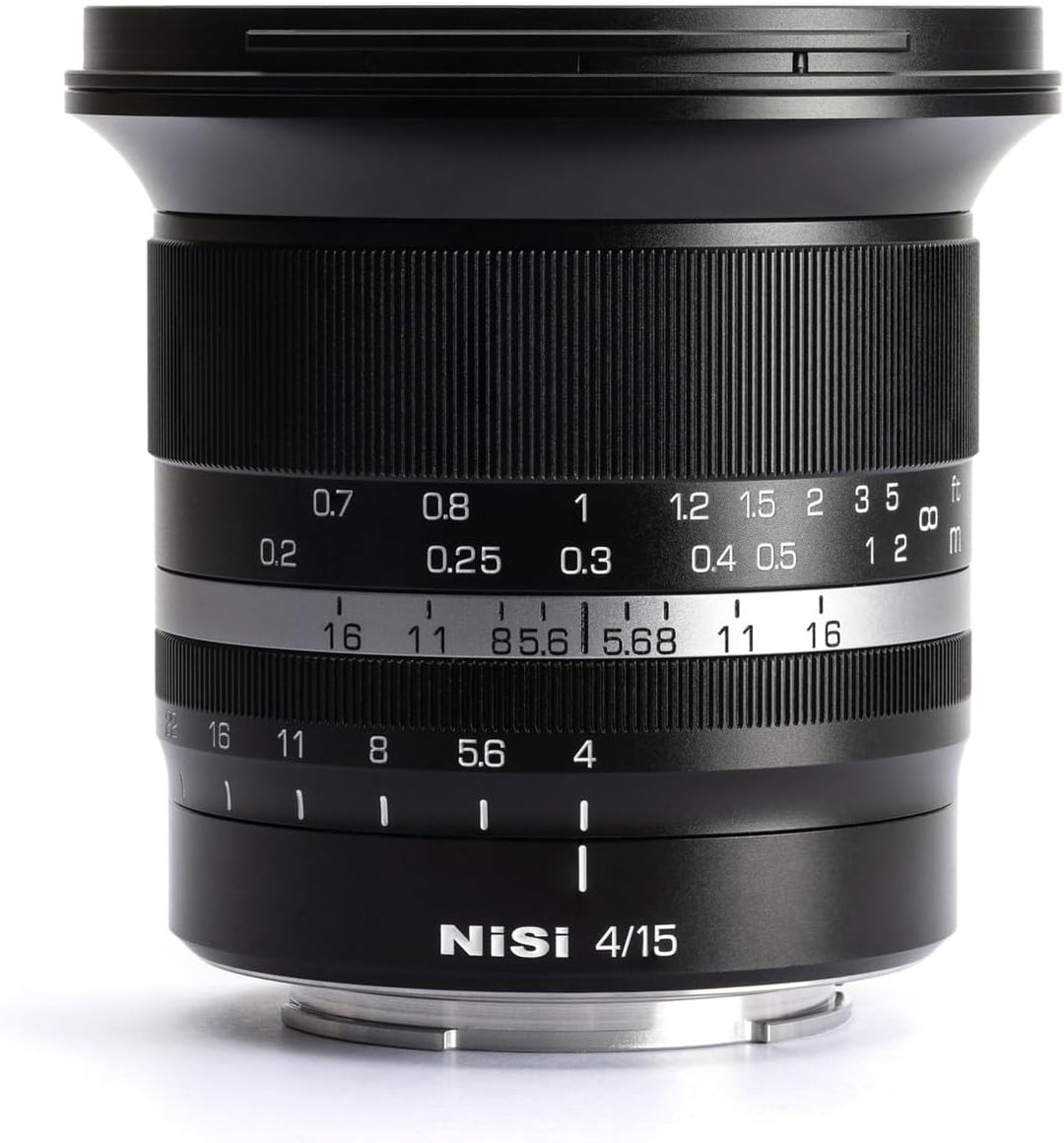 NiSi 15mm F4 ASPH Ultra-Weitwinkel Vollformat Objektiv für Sony E-Mount/Nikon Z-Mount/Cannon RF-Moun
