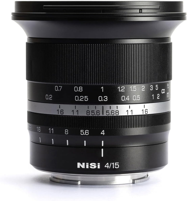 NiSi 15mm F4 ASPH Ultra-Weitwinkel Vollformat Objektiv für Sony E-Mount/Nikon Z-Mount/Cannon RF-Moun