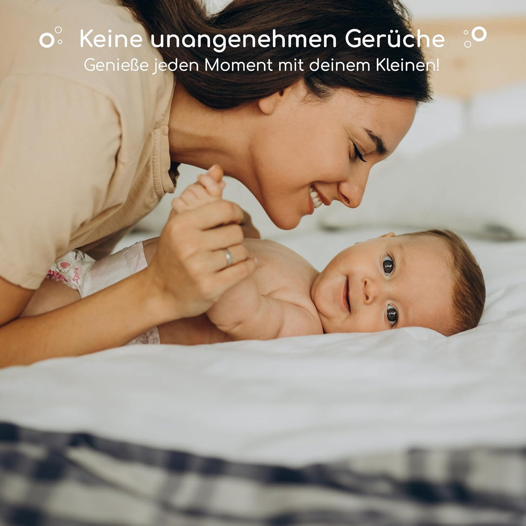 15 Stück Tommee Tippee Nachfüllkassette Kompatibel, Tommee Tippee Windeleimer Mit Talkumduft, Nachfü