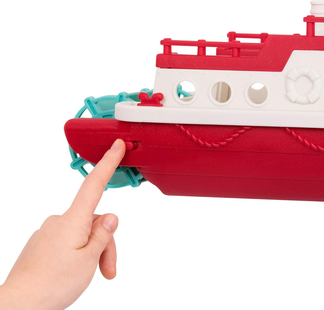 Battat – Fährschiff – Spielzeug-Fährschiff & Autos – 2 Mini-Spielzeugautos – Pretend Play Spielzeug